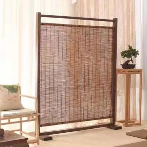 Quality ECO Friendly Decoration Panels Privacy Carbonized Natural Reed wicker Fence Outdoor Garden Fencing wholesale