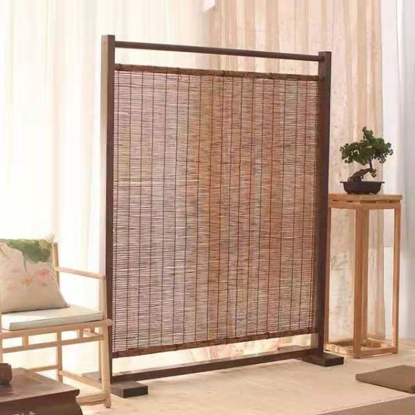 ECO Friendly Decoration Panels Privacy Carbonized Natural Reed Outdoor Garden