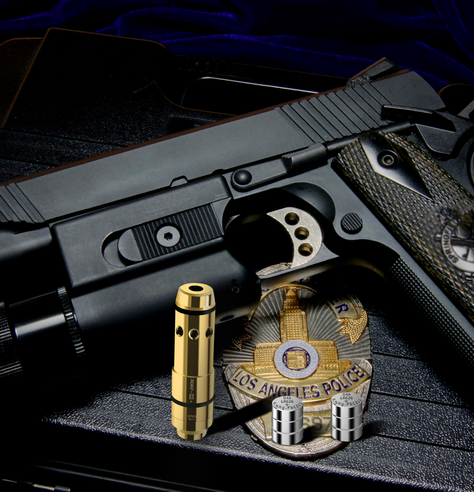 630nm - 670nm Red Shotgun Laser Cartridge 380ACP Caliber Brass