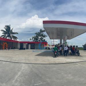 Quality Light Steel Structure Gas Station Prefabricated Steel Modular Construction wholesale