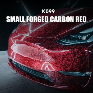 Quality K099 Small Red TPU Color Car Carbon Fiber PPF Forged wholesale