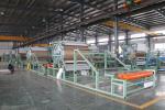 Water Based Glue Carpet Laminating Machine for in Manufacturing Plant 7300*2450