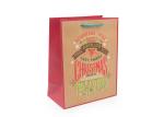 Exquisite Luxury Christmas Packaging 350gsm Coated Paper Eco - Friendly