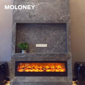 Quality Adjustable Wall Mounted Electric Fireplace Burning Flame Manual Panel wholesale