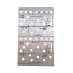 Brushed Aluminum Front Panel Composite With Good Heat Resistance
