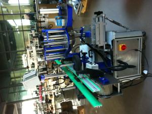 Quality Round Bottle Labeling Machinery , Wrap Around Label Applicator wholesale