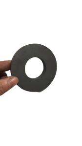 Quality Hard Diametrically Magnetized Ferrite Ring Magnet D65X32X20mm Custom Size Y30 Y35 wholesale