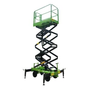 Quality Portable Motorized Aerial Working Mobile Scissor Lift Platform 14 Meters Height wholesale