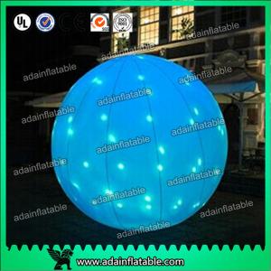 Quality Factory Directly Supply 2m LED Lighting Inflatable Ball For Event Party Decoration wholesale