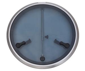 Quality Dia 16.7&quot; Anodized Aluminum Round Marine Porthole With Tempered Glass wholesale