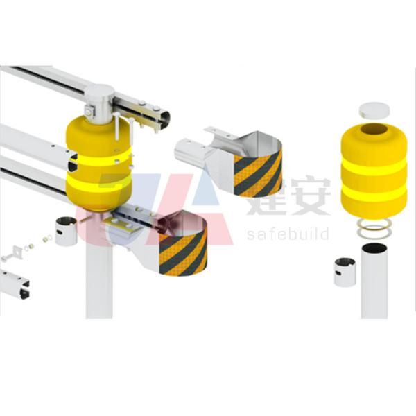 Road Traffic Safety Rotary Barrier for Anti-corrosion Protection at Bulk