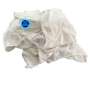 Quality Top 3 Factory White Cotton Rag Cleaning Rags BULK WHITE COTTON 10kg Industrial White rags wholesale