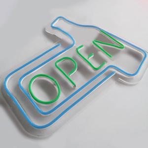 Quality Window Hanging Neon Letter Signs Output 12-24V Acrylic Wedding Decoration wholesale