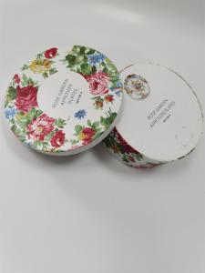 Quality CMYK Die Cut Gift Box Folding Aseptic / Biodegradable Round Shape wholesale