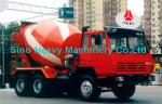Sinotruk Diesel Concrete Mixer Trucks 375hp 130hp ,Concrete mixing truck