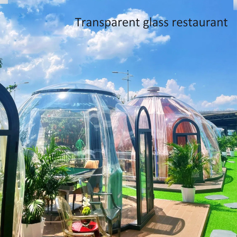 Outdoor Villa Hotel Bubble Room Transparent tent Glass celebrity Restaurant Sun Room PC Star Room Outdoor Homestay