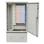 Ground mounted 288FO fiber distribution unit , Fiber Optic Splitter Box
