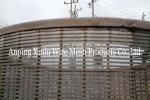 Chemical Petroleum Rotary Screen Drum 1800mm Length Stainless Steel Filter
