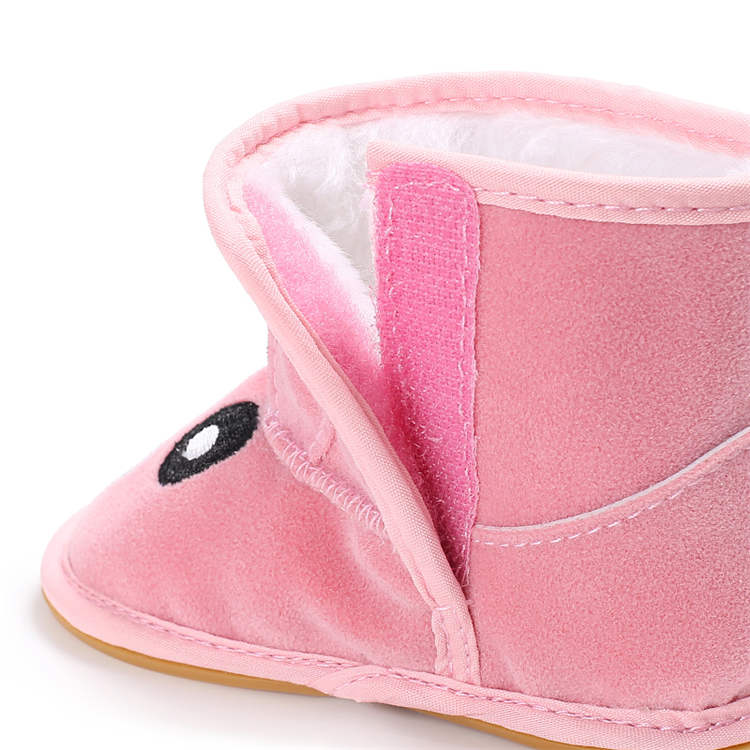 Amazon hot animal puppy hard sole winter warm indoor toddler rubber boots baby