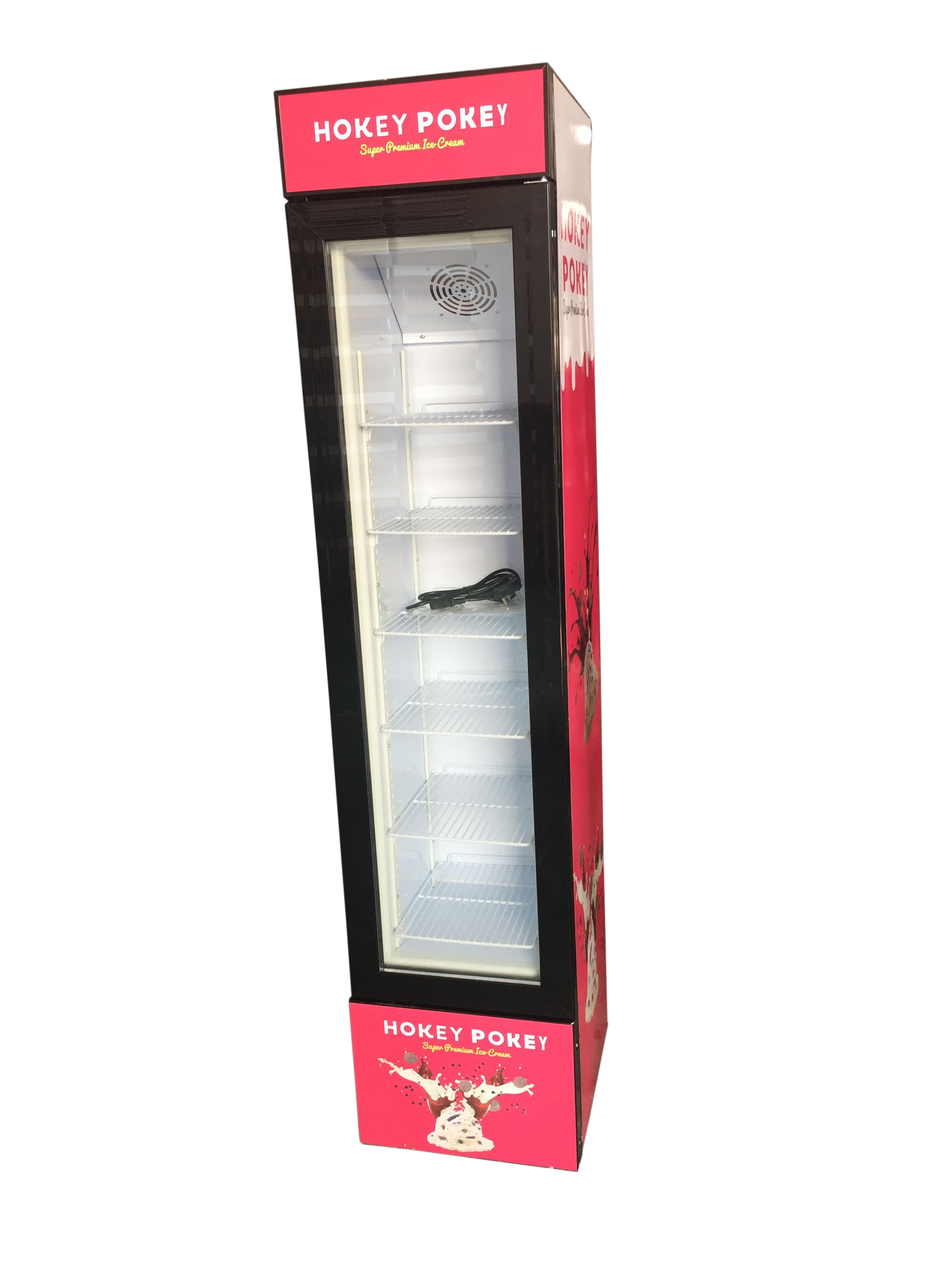 105L Upright Freezer/Vertical Refrigerator Glass Door ETL ISO RoHS CE approved SD105B