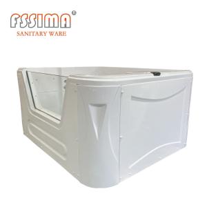 Quality Rectangular Big Size Baby Bath Tub Computer Control Freestanding Massage Bathtub wholesale