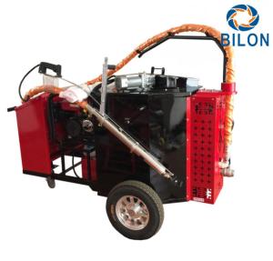 Quality 2KW Concrete And Asphalt Crack Sealer Machine Hand Push Type Red Color wholesale