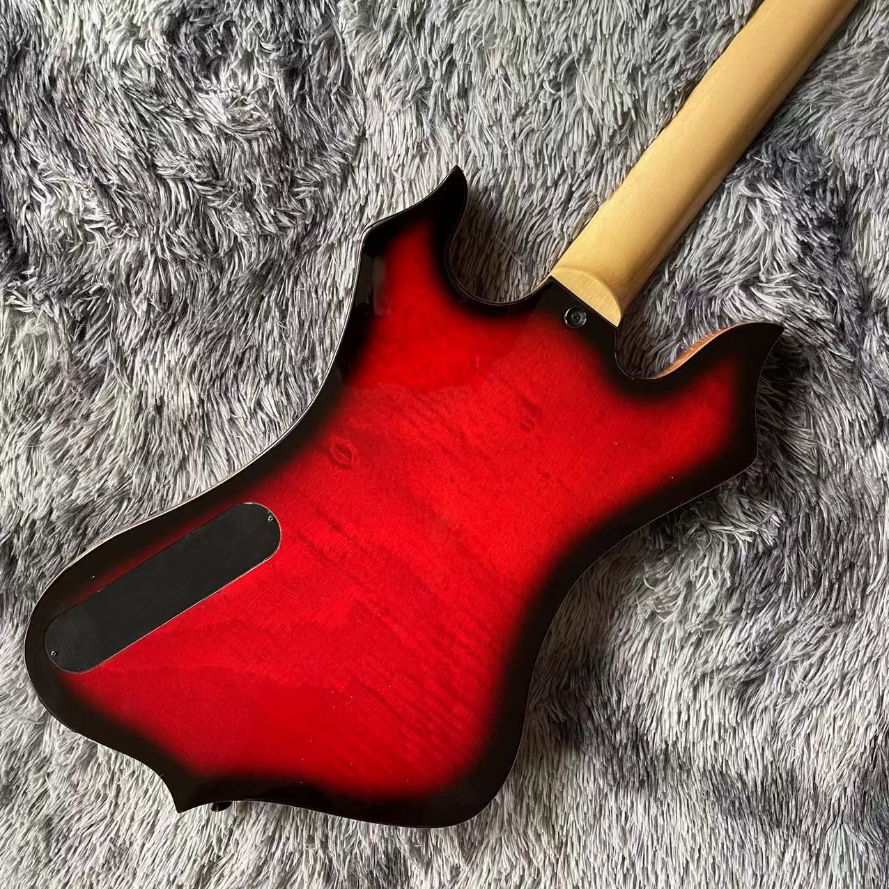 Custom Grand Wylde Audio Nomad Electric Guitar, Quilted Maple Veneer, Ebony Fretboard, Redrum Vortex