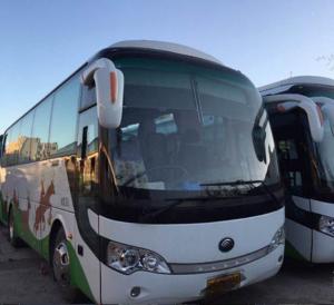 Quality 39 Seats 2015 Year Used Yutong Buses ZK6908 Used Diesel Shuttle Bus With ABS wholesale