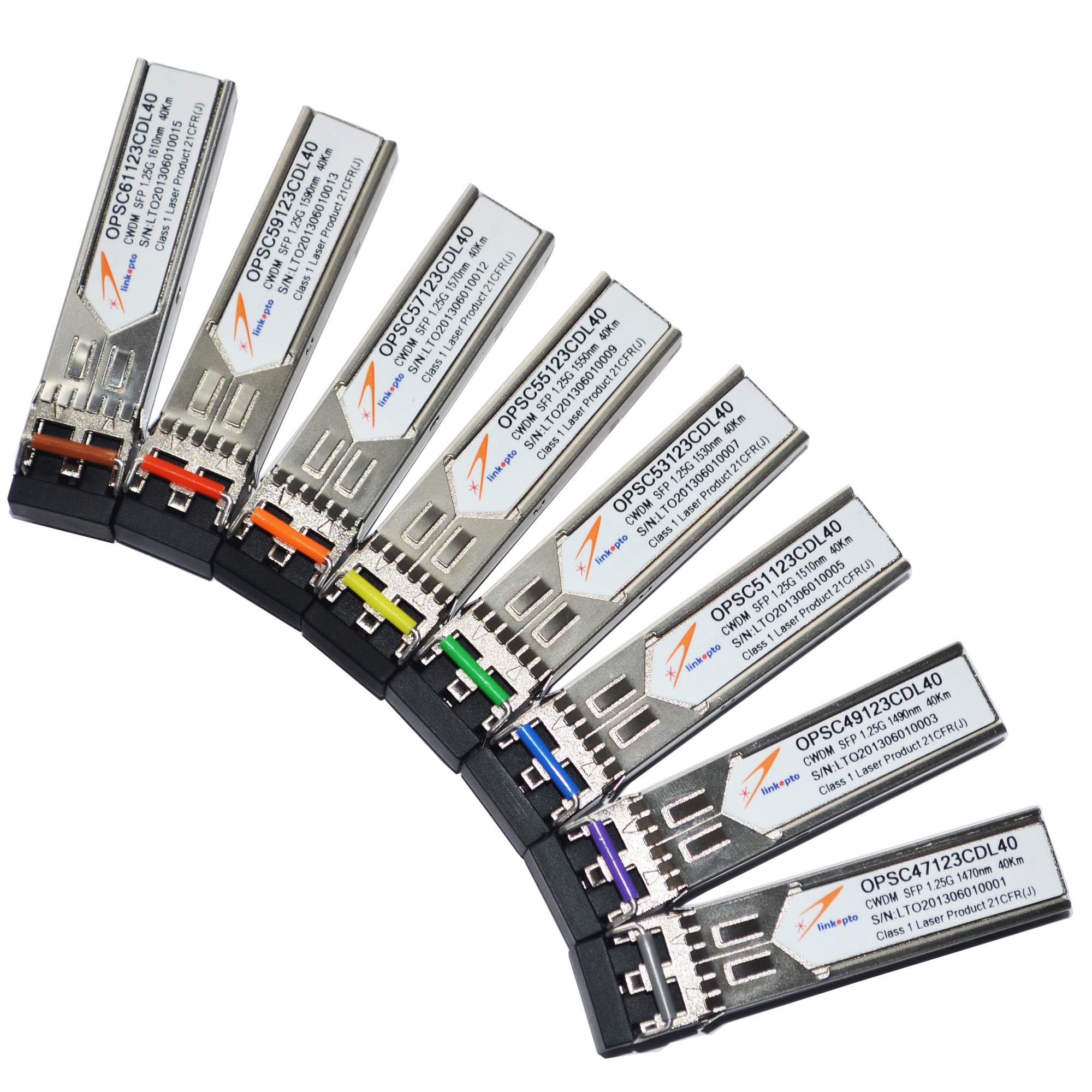 Simplex LC Bidirectional Sfp Module , 1.25G Gigabit Sfp Module ESB4512 - 3LCD80