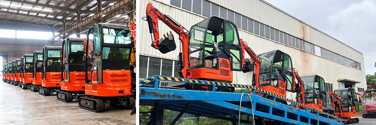 Small Flexible Electric Micro Digger 2000kg Small Digger Machine