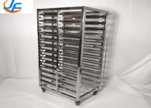 Quality RK Bakeware China Foodservice NSF 600 400 Stainless Steel Baking Tray Trolley / Stainless Steel Double Oven Rack wholesale