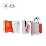 Cardboard Shopping Cosmetic Paper Bag Ultralight ISO9001 Recycled Lightweight