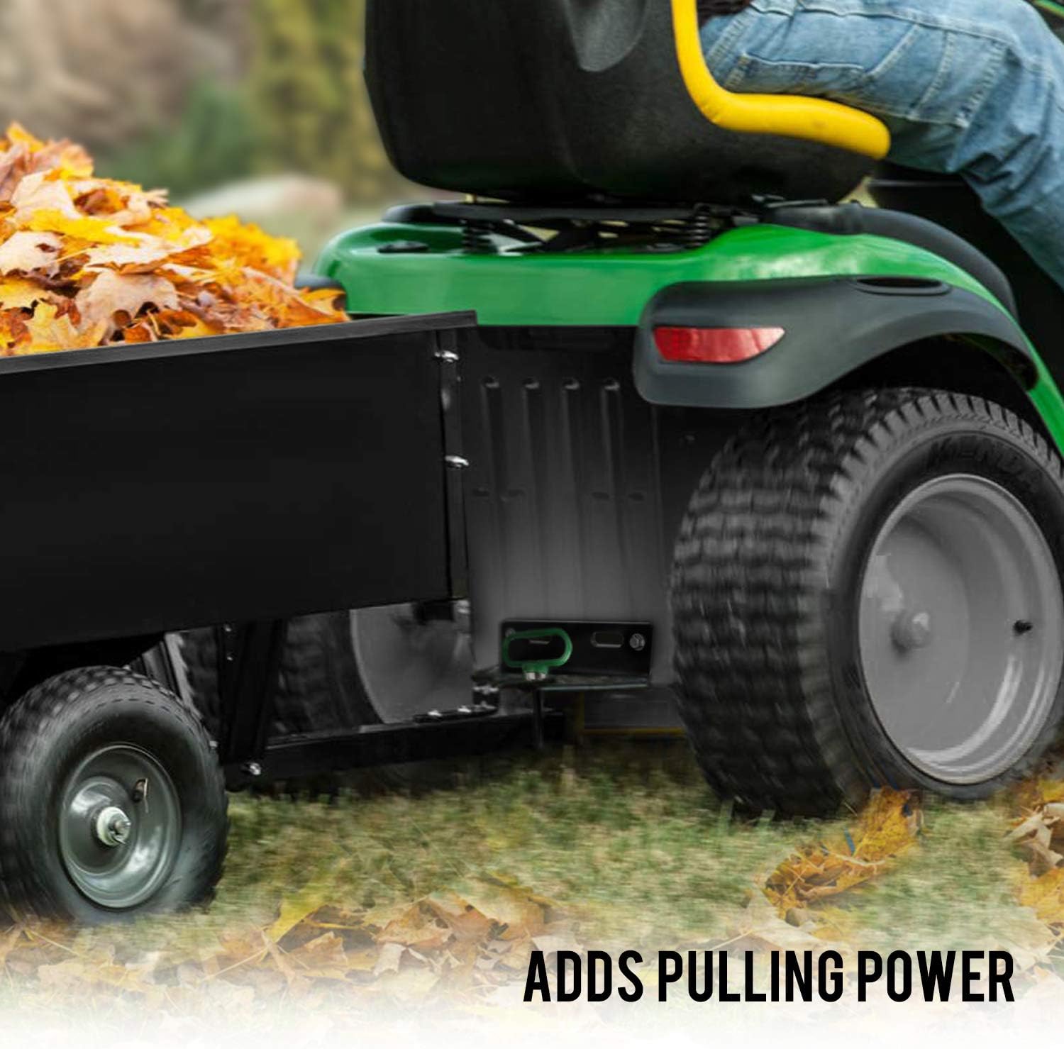 Easily Hitch Your Mower or Golf Cart with this Standard Zero Turn Mower Trailer Hitch