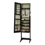 Felt Linner 3mm Mirror Floor Jewelry Cabinet Living Room Furniture E1 MDF