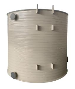 Quality NF EN 12573 Compliant PPH Tank For Chemical Industry With Wide Temperature Range wholesale