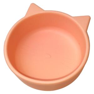 Quality Kids Suction Feeding Bowl Silicone Cat Shaped Food Bowls Customized wholesale