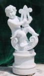 Child marble sculpture