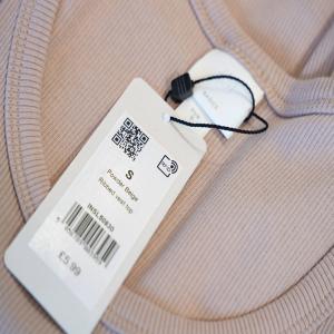 Quality Printed Apparel Price Swing RFID Tag Stickers Name Labels For Clothing wholesale