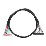 OEM/ODM 30 Pin LVDS Cable Assembly WL1258h-20P TO DF13-2 Lvds Display Connector