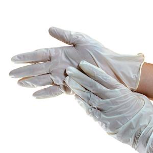 Quality Powdered Medical Disposable Vinyl Glove Good Sensitivity Pvc Material wholesale