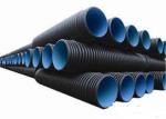 SN4 18 Inch 1mm Wear Resistant Pipes , HDPE Double Wall Corrugated Pipe