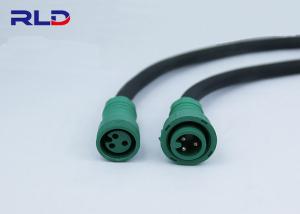 Quality 3 Pins Waterproof Cable Connector Outdoor Led Lighting Male Female Connector wholesale