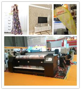 Quality Big Size Flag Making Fabric Print Machine With Epson Dx7 Printhead wholesale
