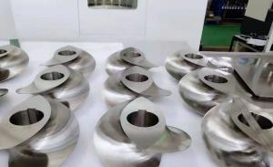 Quality Ra0.2 Surface Finish Precision Machined Parts , 400mm Large Extruder Screw wholesale