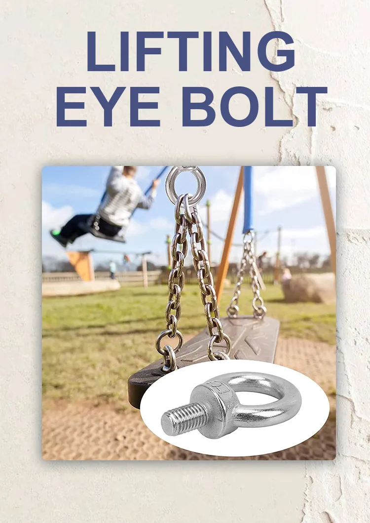 Steel Eye Bolt Secure and Stable Fastening Solutions for INCH Measurement System in Industrial Environments
