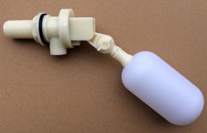 Quality DN8WK-T Plastic Water Tank Float Valve , 1/4'' Cold Water Cistern Ball Valve wholesale
