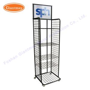Quality Retail Shop Potato Chip Rack Metal Wire Display Stand wholesale