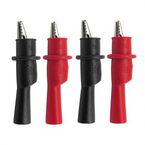 Quality 1000V 10A Multimeter Crocodile Clips , Multipurpose Battery Alligator Clips wholesale