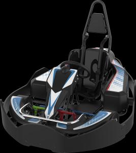 Quality 3Kw Electric Drift Go Kart Remote Control 30Ah*2 Battery Powered Go Kart wholesale
