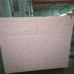 Quality 25-35kg / m3 modified 50mm eps sandwich panels with film for ready made house wholesale